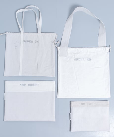 ARTE POVERA｜【 24WI48 】フランスシーツUSED RE-PCクラッチ(L)