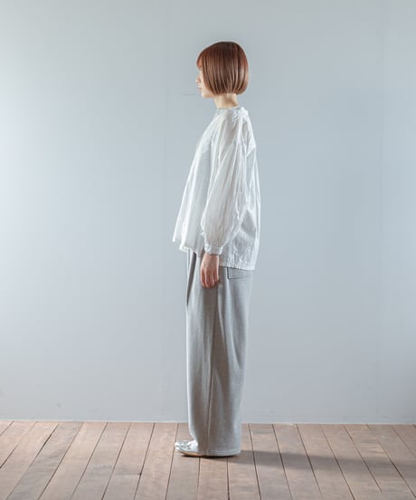 ATPOVA｜【 2026spring03 】 インドサリーストライプ ギャザーSH