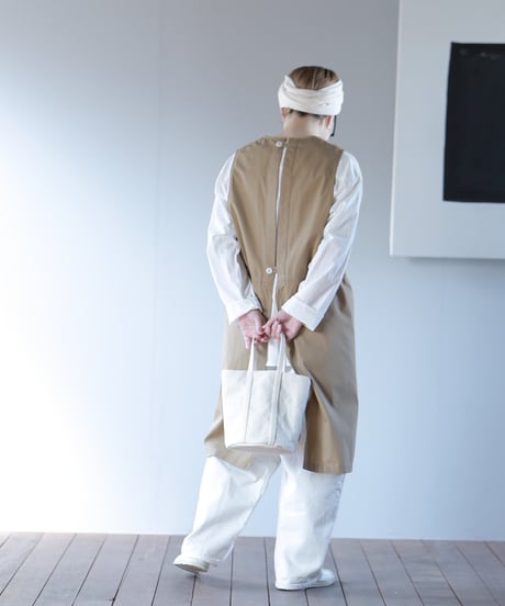 ★ARTEA｜【 artea-apron005】 ウェザーコットンエプロン