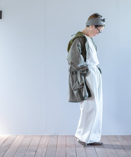 ARTE POVERA｜【 2025spring75 】オランダシェラフ染 RE-フードJKT