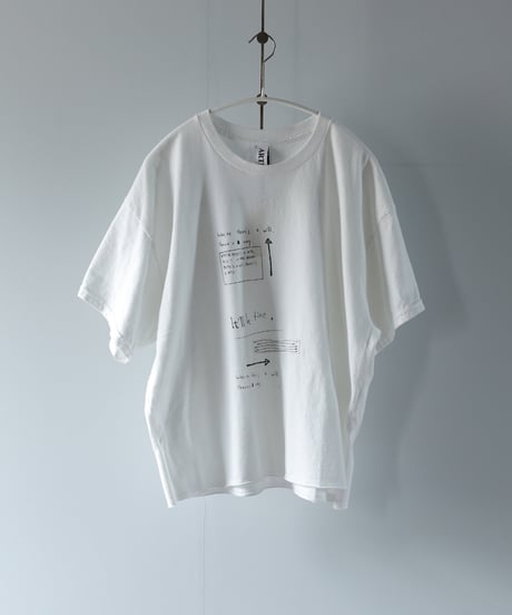 ARTE POVERA｜【 26SU75 】 NATSUME × KOTETSU コラボ 「意志あるところに道はある～」 ギルダン RE-message T