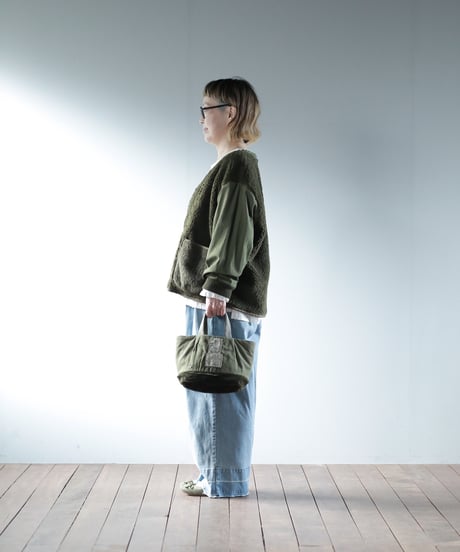 ★ARTE POVERA｜【 2025winter65 】 オランダボアライナー RE-ノーカラーJKT