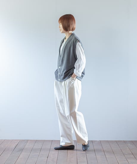 ATPOVA｜【 2026spring15 】 杢裏毛 ベスト