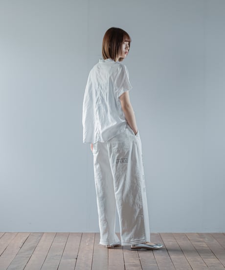 ARTE POVERA｜【 26SU58 】 12OZデニム 2タックワイドダメージ加工