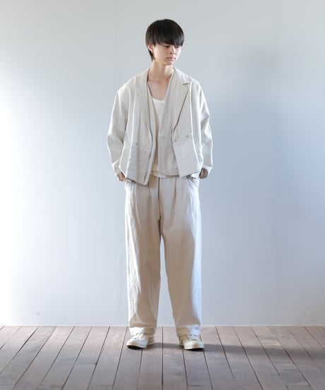 ARTE POVERA｜【 23SP48 】フランスUSEDシーツ RE-JKT