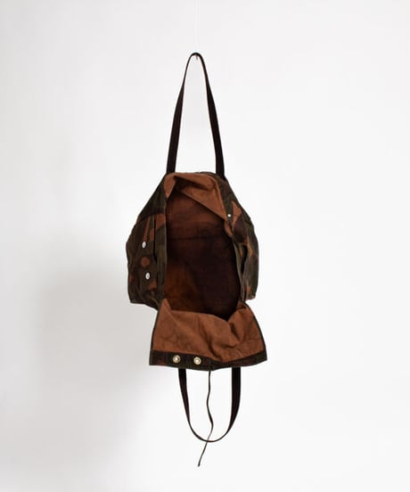 ★【 artea-regoods006 】ハンガリー迷彩テント RE-ショッピングBAG