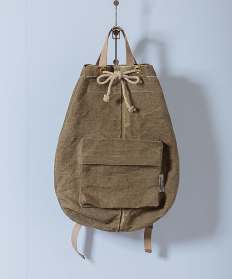 ARTE POVERA｜【 23WI45 】チェコ軍麻袋 RE-巾着リュック