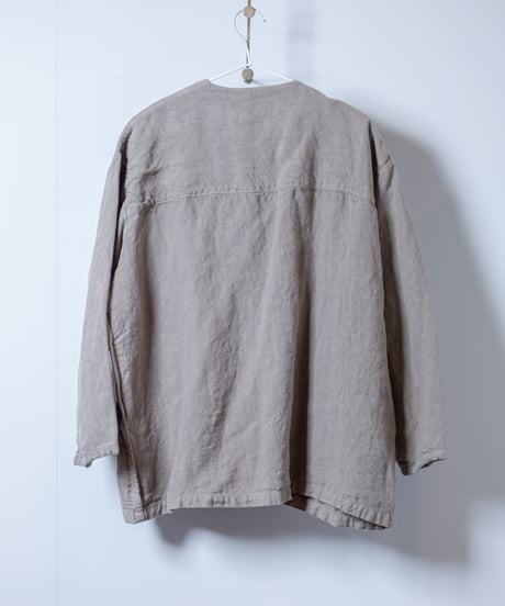 ATPOVA｜【 24WI02 】リネンキャンバス 製品染VカラーJKT