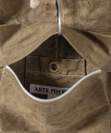 ARTE POVERA｜【 23WI45 】チェコ軍麻袋 RE-巾着リュック