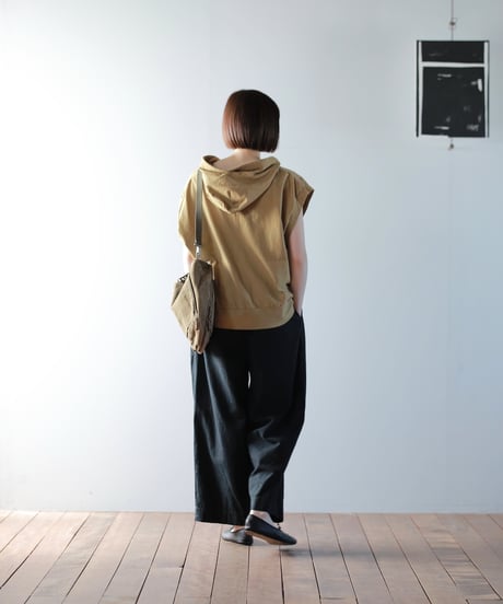 ARTE POVERA｜【 2025summer57 】ギルダン染め RE-フードフレンチT