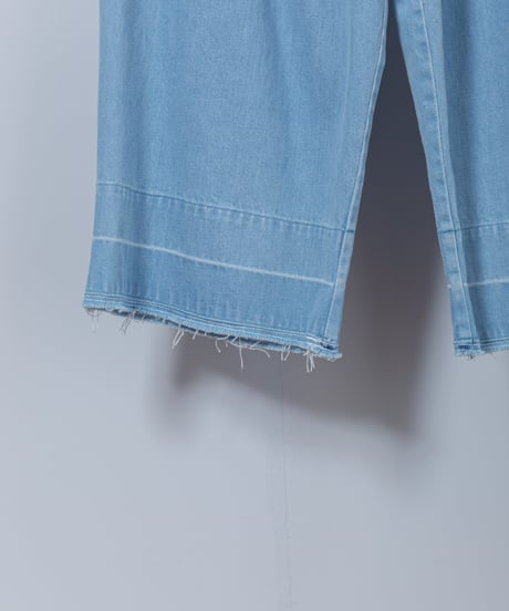 ATPOVA｜【 2025spring66 】10OZデニム ダメージ加工2タックイージーPT