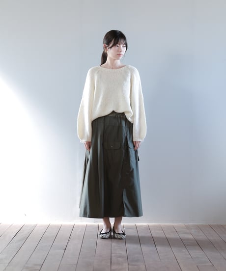 ARTE POVERA｜【 artea-reclothing203 】ミリタリーシャツ RE-スカート