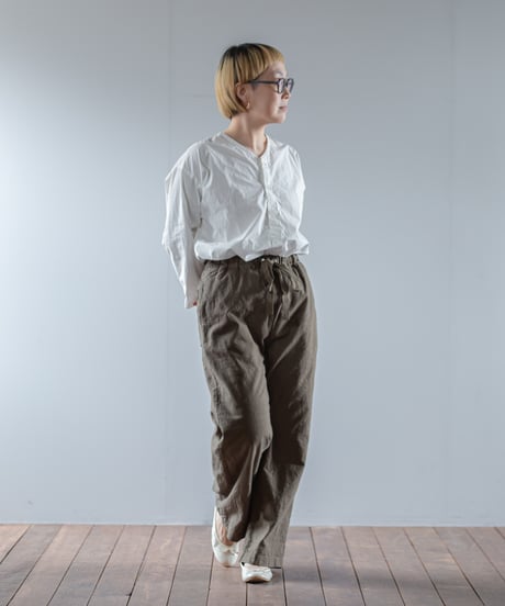ATPOVA｜【 2025winter35 】 L/C イージーPT裏付(製品染)