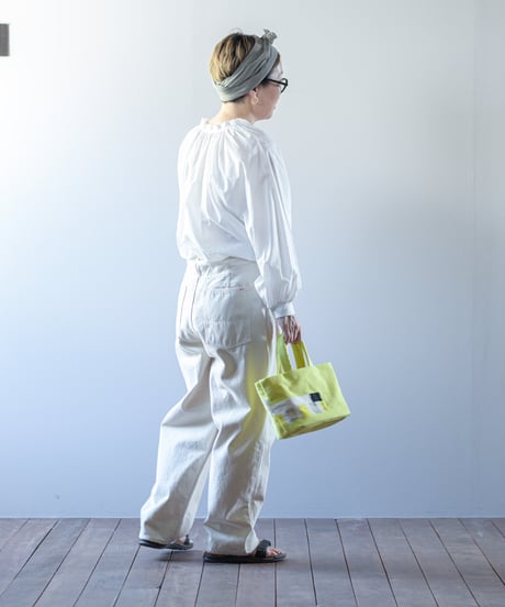 ATPOVA｜【 2025spring07 】インドコットンストライプ BAG(S)