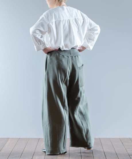 ARTE POVERA｜【 24WI30A 】フランススウェットPT RE-ワイドタックPT