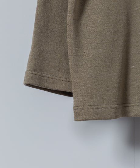ATPOVA｜【 2025winter03 】 Linen cotton 裏毛 ヘンリー