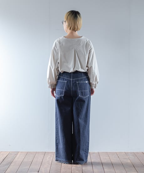 ATPOVA｜【 2025winter53 】 12OZデニム 2タックワイドカットオフパンツ
