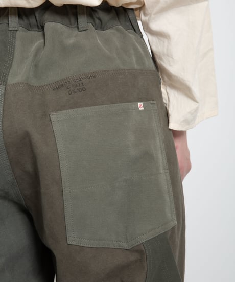 ARTE POVERA｜【 22WI82  】 ドイツランドリーBAG　RE-5ポケットバギーPT