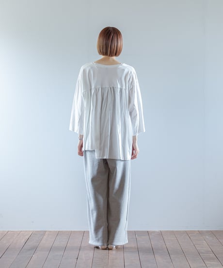 ARTE POVERA｜【 ARTEA - 26SP62 】 ギルダン RE-バックギャザー8分袖T