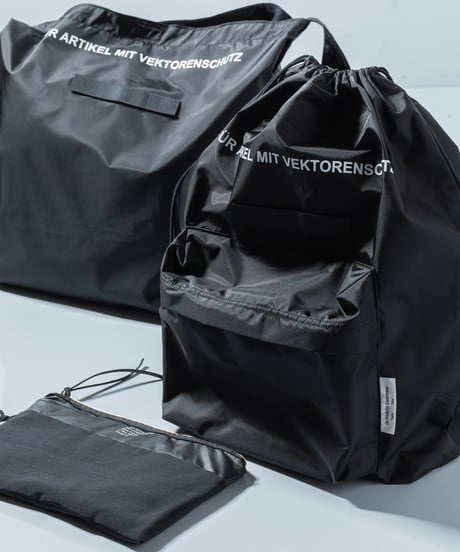 ARTE POVERA｜【 24SP26 】ドイツランドリーBAG RE- 巾着リュック