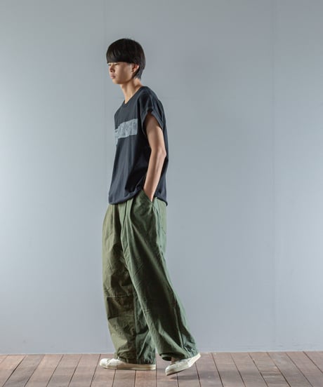 ARTE POVERA｜【 2025summer64 】ギルダン RE-シャドウハンドペイントフレンチT
