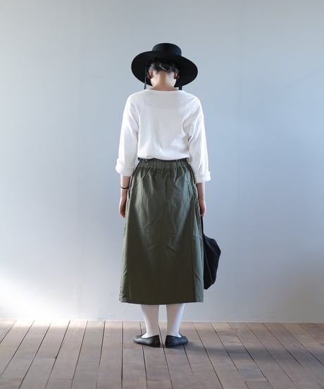 ARTE POVERA｜【 artea-reclothing213 】USファティーグシャツ RE-スカート
