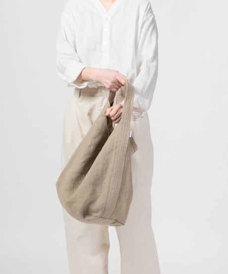 ★ARTEA｜【 artea-sheet009 】リネンシーツ｜ハンドBAG（Ｌ）