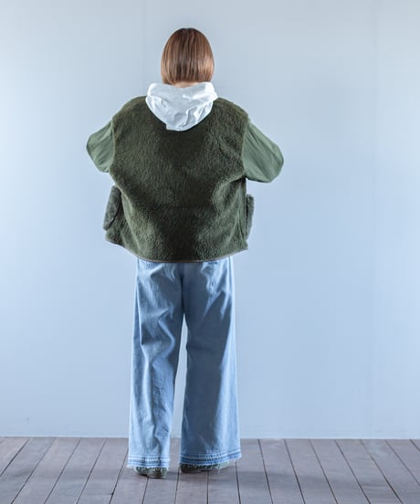★ARTE POVERA｜【 2025winter65 】 オランダボアライナー RE-ノーカラーJKT