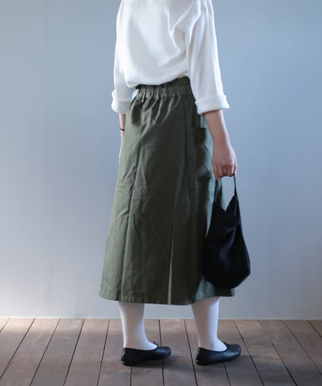 ARTE POVERA｜【 artea-reclothing213 】USファティーグシャツ RE-スカート