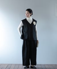 ★ATPOVA｜【 2025spring12】リネンキャンバス 2タックイージーPT