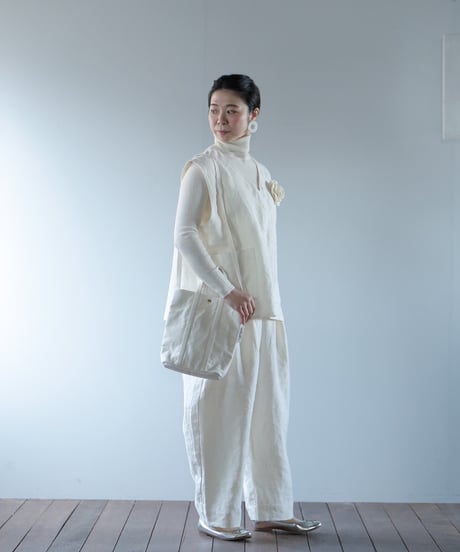 ★ATPOVA｜【 2025spring12】リネンキャンバス 2タックイージーPT