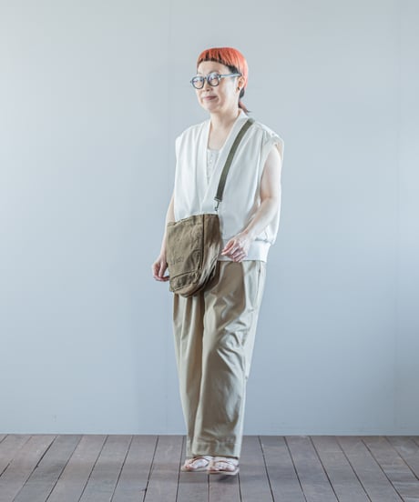 ARTE POVERA｜【 26SU18 】 スイスキャンバス RE-ショルダーBAG