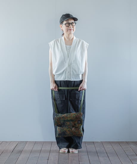 ARTE POVERA｜【 26SU30 】 ドイツ軍テント RE-ショルダーBAG
