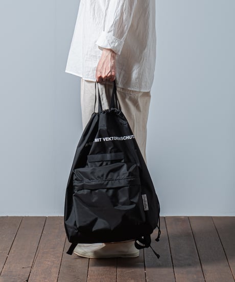 ARTE POVERA｜【 24SP26 】ドイツランドリーBAG RE- 巾着リュック
