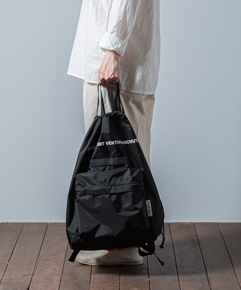 ARTE POVERA｜【 24SP26 】ドイツランドリーBAG RE- 巾着リュック |