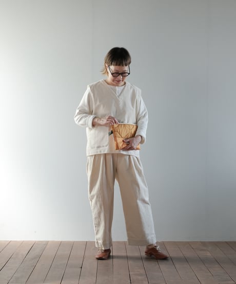 ★ARTE POVERA｜【 ARTEA-23WI06 】U.Sキルトライナー RE-ポーチ（M）