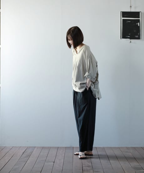 ARTE POVERA｜【 ARTEA - 26SP62 】 ギルダン RE-バックギャザー8分袖T