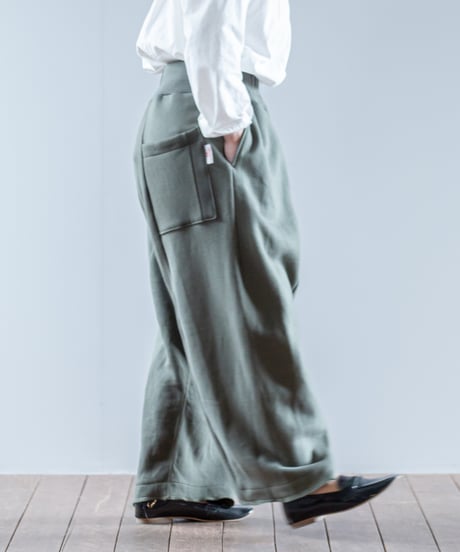 ARTE POVERA｜【 24WI30A 】フランススウェットPT RE-ワイドタックPT