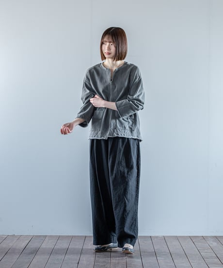ARTE POVERA｜【 26WI05 】 ギルダン RE-裏毛ZIPカーデ