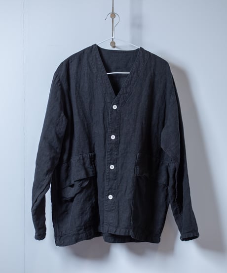 ATPOVA｜【 24WI02 】リネンキャンバス 製品染VカラーJKT