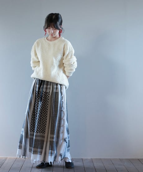 ARTE POVERA｜【 artea-reclothing951 】アフガンストール ｜RE-MIXスカート