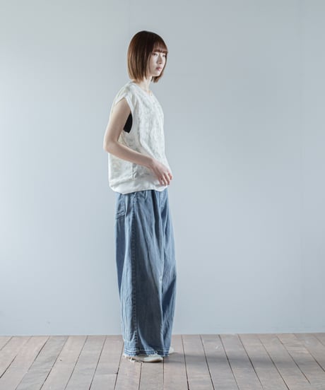 ATPOVA｜【 26SU06 】 インドジャガード ノースリーブT