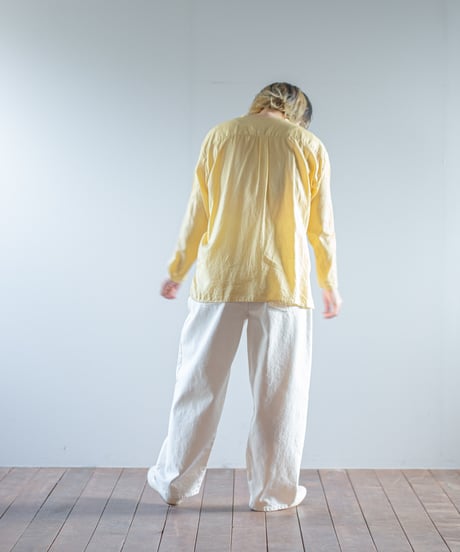 ATPOVA｜【 2026spring37 】 コットンカルゼ洗いざらし VネックSH