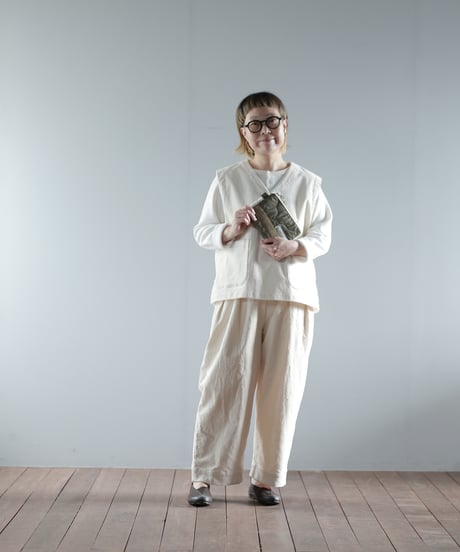★ARTE POVERA｜【 2024winter67 】チェコキルトパンツ RE-ポーチ(S)