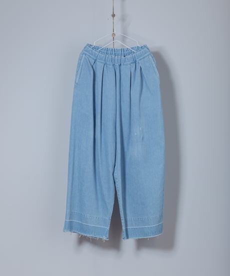 ATPOVA｜【 2025spring66 】10OZデニム ダメージ加工2タックイージーPT