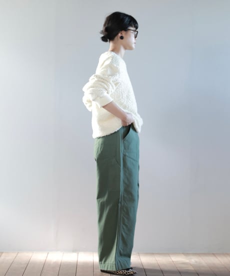ARTE POVERA｜【 artea-reclothing204 】USランドリーBAG RE-タック＆ダーツワイドパンツ