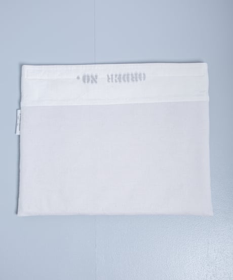 ARTE POVERA｜【 24WI48 】フランスシーツUSED RE-PCクラッチ(L)