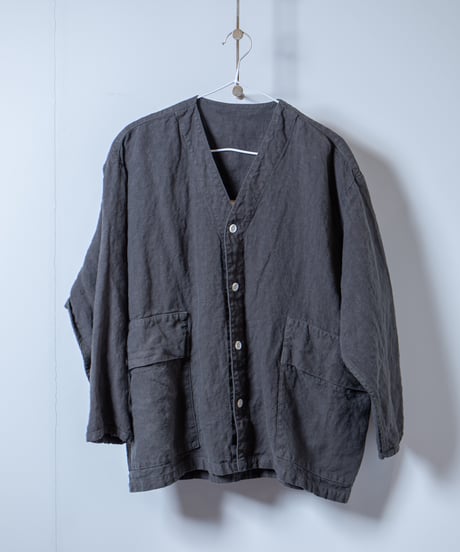 ATPOVA｜【 24WI02 】リネンキャンバス 製品染VカラーJKT