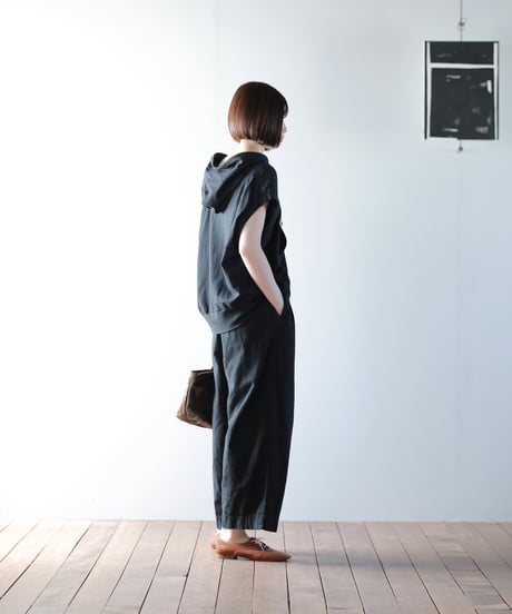 ARTE POVERA｜【 2025summer57 】ギルダン染め RE-フードフレンチT
