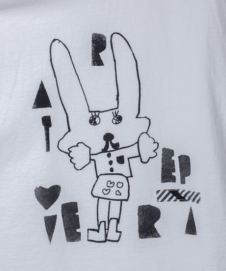 ARTE POVERA｜【 26SU15 】 ギルダン RE-うさこフレンチT